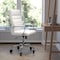 Flash Furniture White LeatherSoft Roller Wheel Executive Chair GO-2286H-WH-RLB-GG - alternate 1